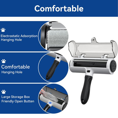 Belife Pet Hair Removal Tool-Reusable Lint Roller for Pet Hair - Portable Pet Hair Remover - Dog and Cat Hair Remover for Couch, Furniture, Carpet, Clothes and Car Seat